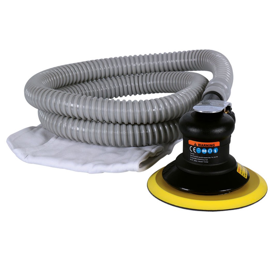 Apac A12-L5002S Havalı Toz Emişli Orbital Zımpara 11.000 Rpm