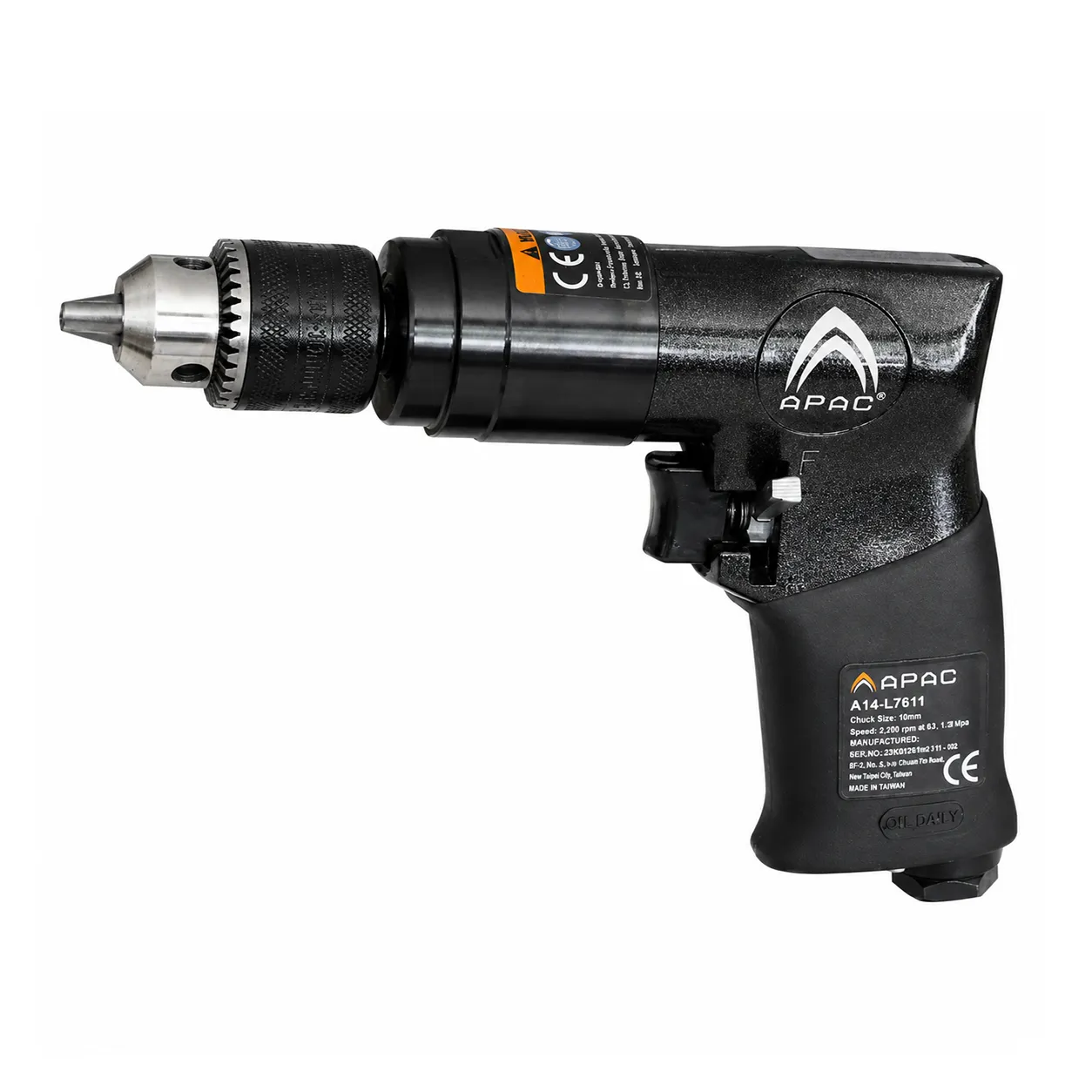 Apac A14-L7600 Havalı Matkap / Motoru 1.800 Rpm