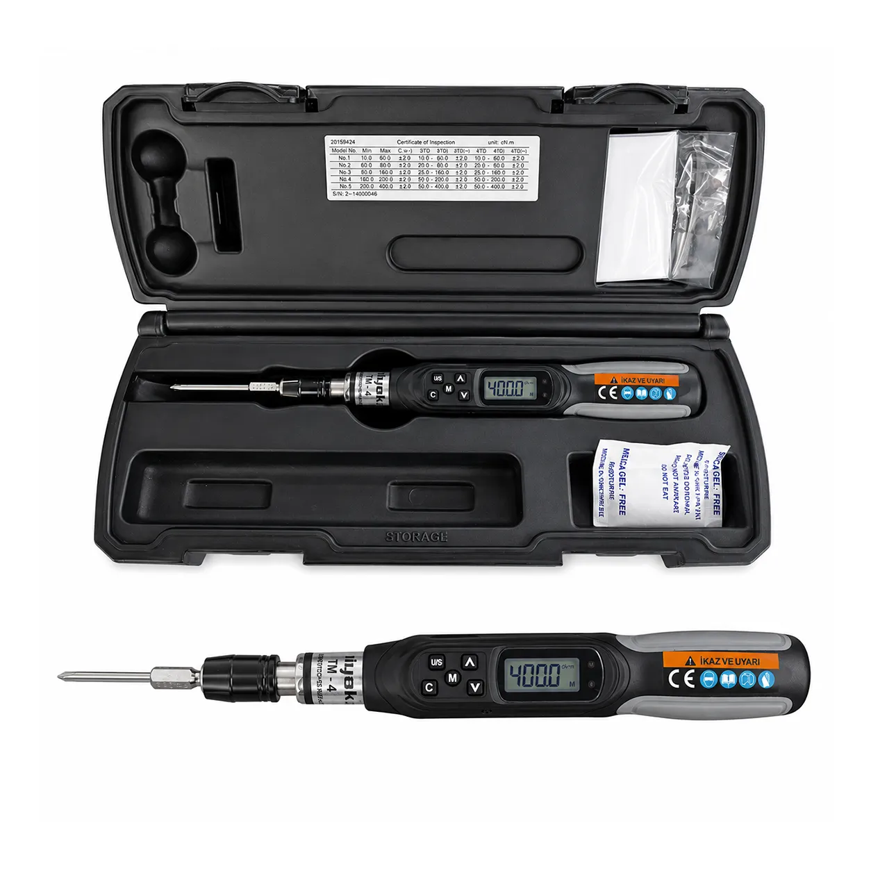 Hiyoki Hy-Tm004 Dijital Torkmetre Kapasite 0,02 – 4,00 Nm